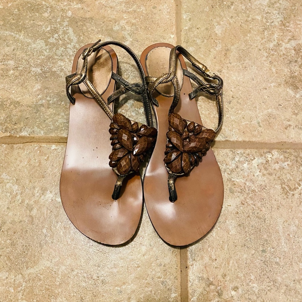 Nine West brown sandals